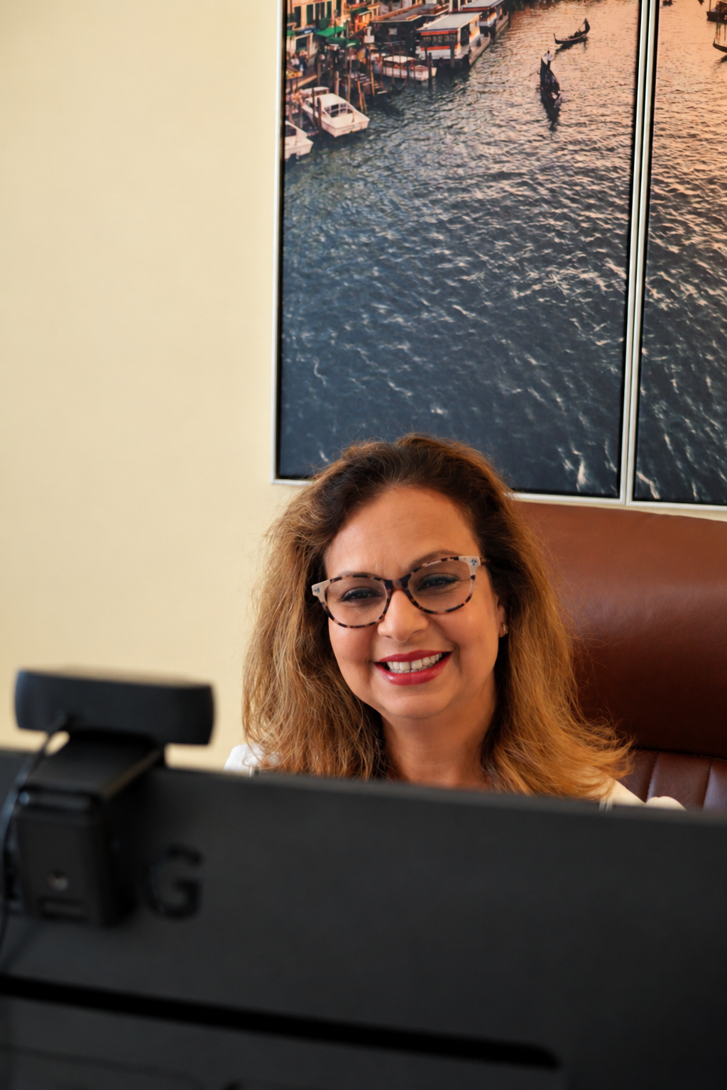 Neetu Gupta in her office